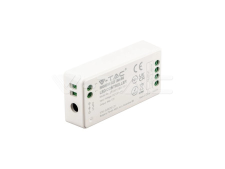 SKU 2911 VT-2431 V-TAC Controller Dimmer Wireless RF 2.4 GHz per Strip LED Monocolore 1 Canale 12V/24V 12A