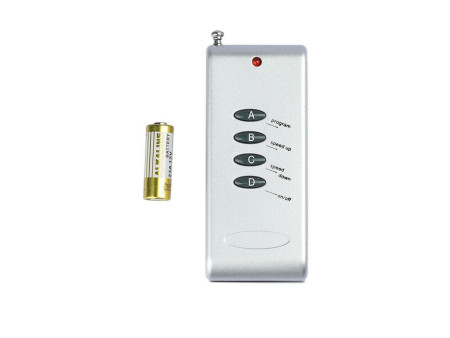 SKU 3303 VT-4083 V-TAC Controller Dimmer Wireless RF 2.4GHz per Strip LED RGB 3 Canali 12V/24V 12A con Telecomando 4 Tasti