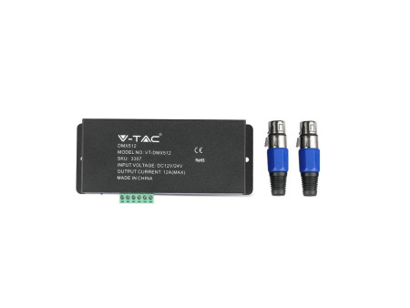 SKU 3307 VT-DMX 512 V-TAC Controller per Strip LED DMX512 (Max 360W)
