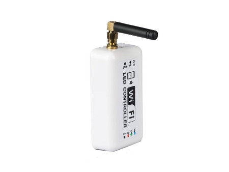 SKU 3322 V-TAC Controller Dimmer Smart WiFi per Strip LED RGB 3 Canali 12V/24V 12A