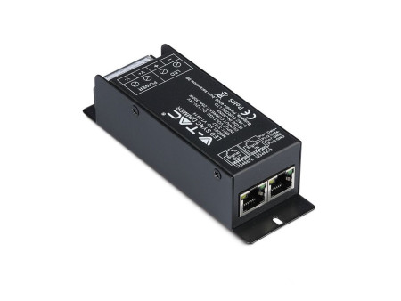 SKU 3337 VT-2414 V-TAC Controller Dimmer Wireless RF 2.4GHz Strip LED Monocolore 1 Canale 12V/24V 25A Sync RJ45 con Telecomando