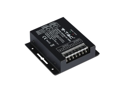 SKU 3338 VT-2424 V-TAC Controller Dimmer Wireless RF 2.4GHz Strip LED RGBW 4 Canali 12V/24V 24A Sync RJ45 Telecomando 24 Tasti