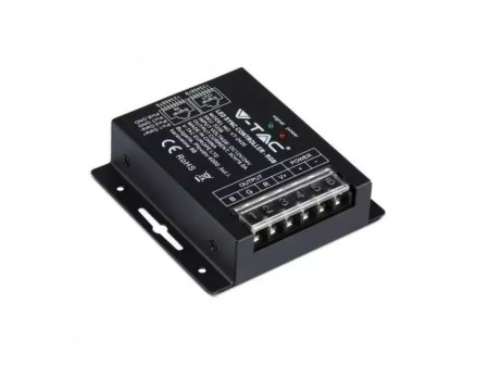 SKU 3339 VT-2420 V-TAC Controller Dimmer Wireless RF 2.4GHz Strip LED RGB 3 Canali 12V/24V 24A Sync RJ45 Telecomando 20 Tasti