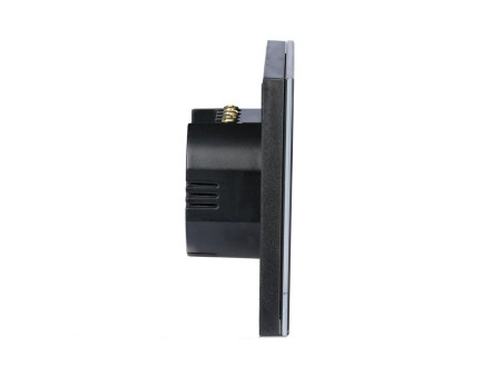SKU 8432 VT-5013 V-TAC Interruttore Touch Dimmer Wifi 3 tasti per Google Home e Alexa Tramite App V-Tac Smart Colore Nero