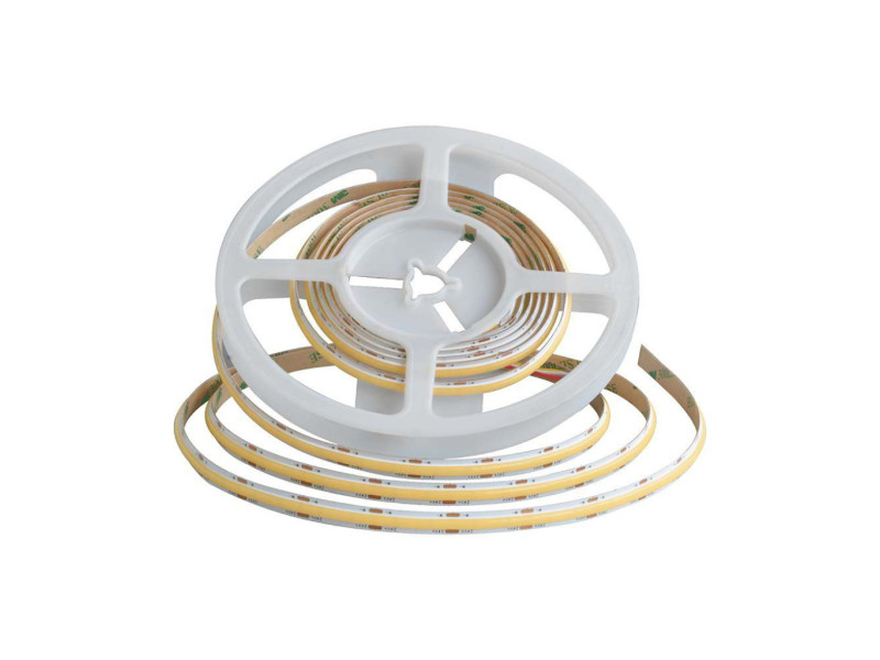 SKU 10555 V-TAC Strip LED SMD2835 18W/m Bobina 5m 560 LED/m 24V Doppio PCB CCT 8mm