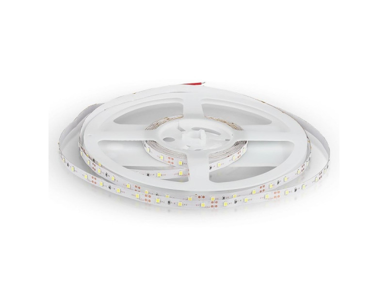 SKU 2013 VT-3528 60-IP20 V-TAC Strip LED SMD3528 3,6W/m Bobina 5m 60 LED/m 12V Blu 8mm