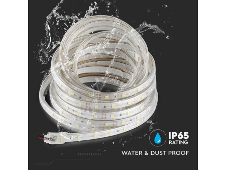 SKU 2031 VT-3528 60-IP65 V-TAC Strip LED SMD3528 3,6W/m Bobina 5m 60 LED/m 12V 6400K IP65 8mm