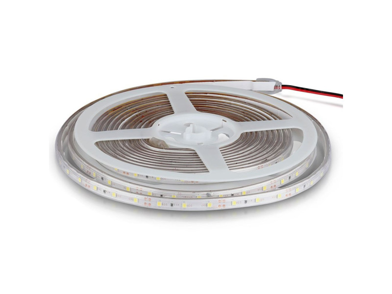 SKU 212031 VT-3528-60-N V-TAC Strip LED SMD3528 4,2W/m Bobina 5m 60 LED/m 12V 6500K IP65 8mm