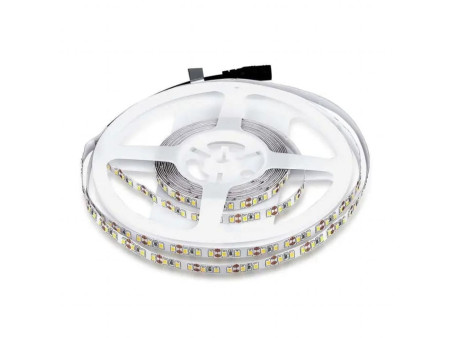 SKU 212042 VT-3528-120-IP20 V-TAC Strip LED SMD3528 8W/m Bobina 5m 120 LED/m 12V 4000K 8mm