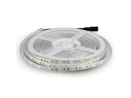 SKU 212044 VT-3528-120-IP65 V-TAC Strip LED SMD 8W/m Bobina 5m 120 LED/m 12V 4000K IP65 9mm