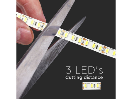 SKU 212161 VT-5730-120-IP20 V-TAC Strip LED SMD5730 20W/m Bobina 5m 120 LED/m 12V 6500K 10mm