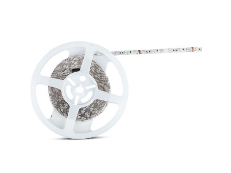 SKU 212459 VT-5050-60-IP20-10 V-TAC Strip LED SMD5050 10W/m Bobina 5m 60 LED/m 24V 4000K 10mm