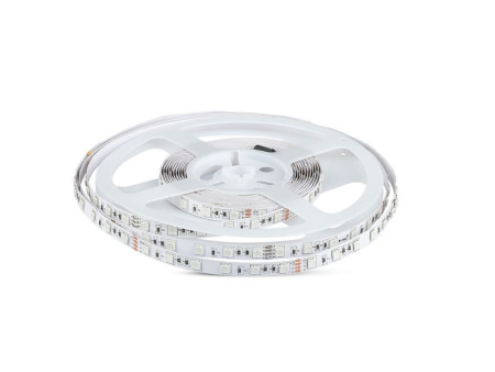 SKU 212459 VT-5050-60-IP20-10 V-TAC Strip LED SMD5050 10W/m Bobina 5m 60 LED/m 24V 4000K 10mm