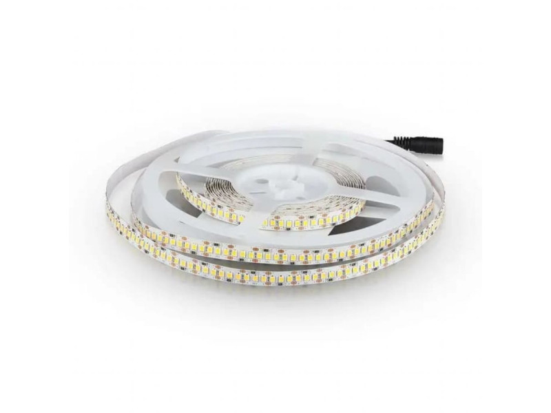 SKU 212461 VT-2835-17 V-TAC Strip LED SMD2835 17W/m Bobina 5m 204 LED/m 12V 3000K 10mm