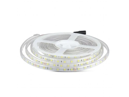 SKU 212562 VT-5050-60-IP65 V-TAC Strip LED SMD5050 10W/m Bobina 5m 60 LED/m 24V 3000K IP65 11.4mm