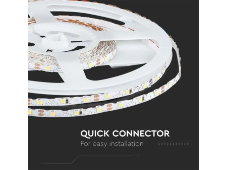 SKU 212600 VT-2835-238 V-TAC Strip LED SMD2835 18W/m Bobina 5m 238 LED/m 24V 135LM/W 4000K 10mm