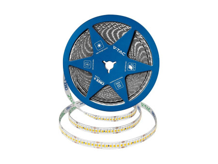 SKU 2126006 VT-2835 238 V-TAC PRO Strip LED SMD2835 Chip CREE 18W/m Bobina 10m 238 LED/m 24V 4000K 10mm CRI90