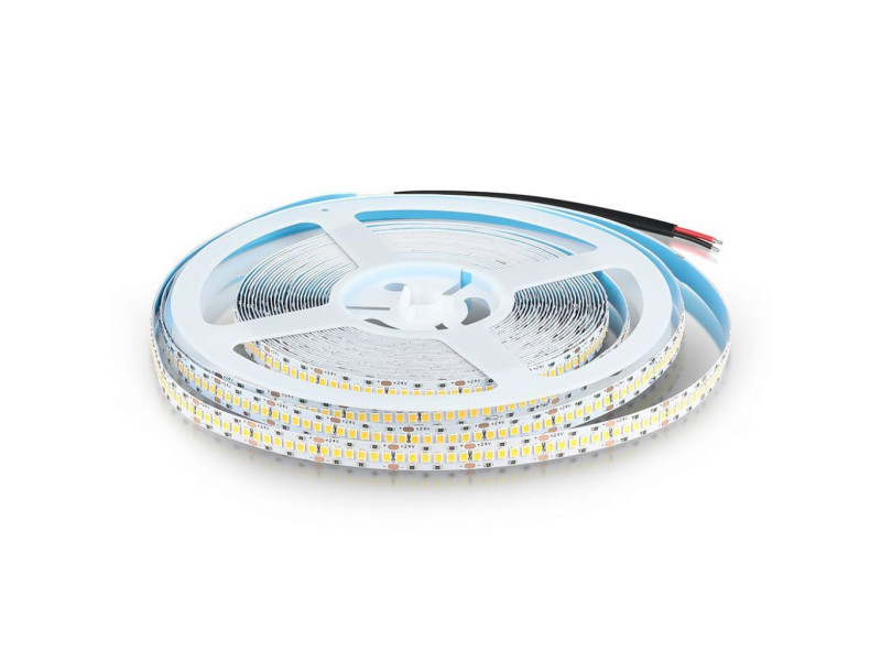 SKU 21321 VT-10-240 V-TAC PRO Strip LED SMD2835 Chip Samsung 15W/m Bobina 10m 240 LED/m 24V 4000K 10mm