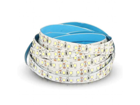 SKU 21324 VT-5-120 V-TAC PRO Strip LED SMD2835 Chip Samsung 12W/m Bobina 5m 120 LED/m 12V 4000K 10mm