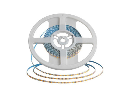 SKU 23026 VT-2835-120 V-TAC Strip LED SMD2835 8W/m Bobina 5m 120 LED/m 24V Doppio PCB 6500K 3mm