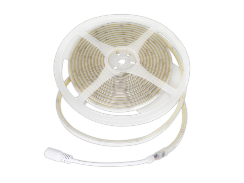 23140 VT-COB-320 V-TAC Strip LED COB-320 10W/m Bobina 5m 24V 840Lm/m 6500K IP67 10mm