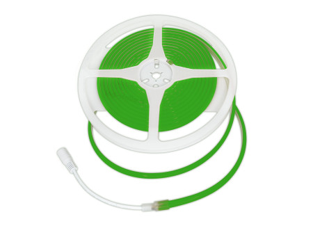 SKU 23143 VT-COB-320 V-TAC Strip LED COB-320 10W/m Bobina 5m 24V Verde IP67 10mm