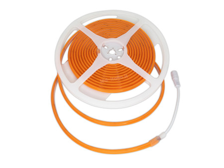 SKU 23144 VT-COB-320 V-TAC Strip LED COB-320 10W/m Bobina 5m 24V Ambra IP67 10mm