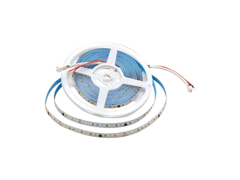 SKU 23607 VT-2835-120 V-TAC Strip LED Running SMD2835 10W/m Bobina 10m 120 LED/m 24V 3000K 8mm