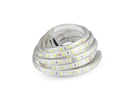 SKU 2562 VT-5050-60 V-TAC Strip LED SMD5050 9W/m Bobina 5m 60 LED/m 24V 3000K IP65 11.2mm