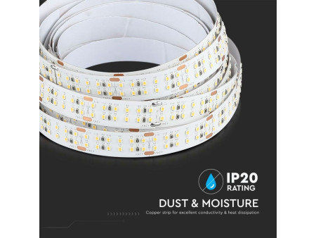 SKU 2581 VT-2216 360 V-TAC Strip LED SMD2216 30W/m Bobina 5m 360 LED/m 24V 4000K 14mm CRI95