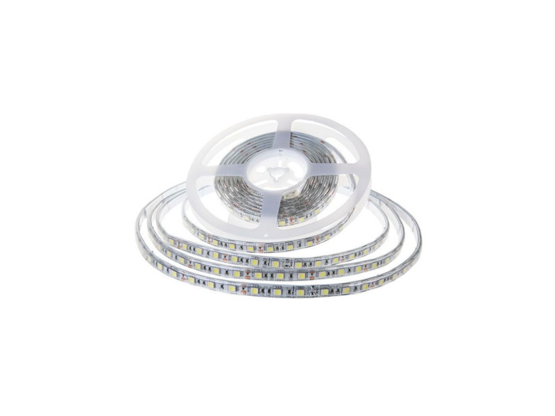 SKU 2626 VT-2835-120 V-TAC Strip LED SMD3528 7,2W/m Bobina 10m 120 LED/m 24V 4000K IP65 10mm