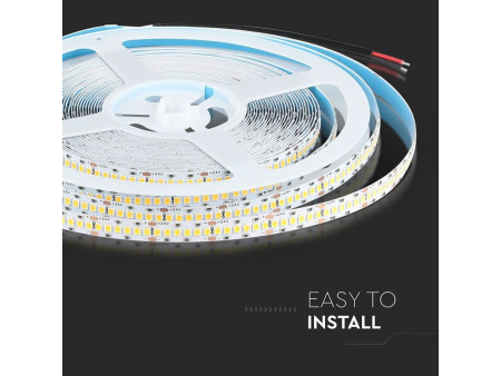 SKU 321 VT-10-240 V-TAC PRO Strip LED SMD2835 Chip Samsung 15W/m Bobina 10m 240 LED/m 24V 4000K 10mm