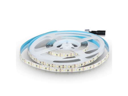 SKU 323 VT-5-120 V-TAC PRO Strip LED SMD2835 Chip Samsung 12W/m Bobina 5m 120 LED/m 12V 3000K 10mm