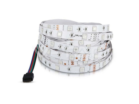 SKU 212350 V-TAC Kit Strip LED SMD5050 30 LED/m RGB IP20 (212124+3238+3625)