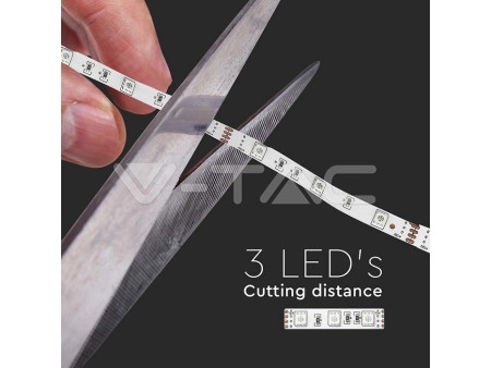 SKU 212350 V-TAC Kit Strip LED SMD5050 30 LED/m RGB IP20 (212124+3238+3625)