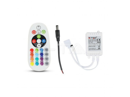 SKU 212354 VT-5050-60 V-TAC Kit Strip LED SMD5050 7W/m 60 LED/m RGB IP65 (2155+3008+3304)