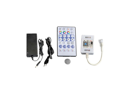 SKU 23146 Confronta V-TAC Kit Strip LED Magic SMD5050 13W/m 60 LED/m RGB 5m Compatibile Magic Home Pro Telecomando IP65
