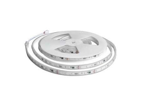 SKU 23146 Confronta V-TAC Kit Strip LED Magic SMD5050 13W/m 60 LED/m RGB 5m Compatibile Magic Home Pro Telecomando IP65