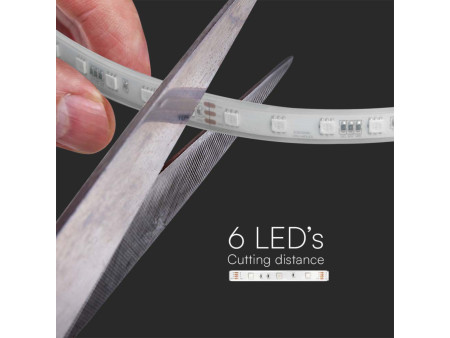 SKU 23146 Confronta V-TAC Kit Strip LED Magic SMD5050 13W/m 60 LED/m RGB 5m Compatibile Magic Home Pro Telecomando IP65