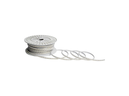 SKU 23734 VT-2835-121-50M V-TAC Strip LED 220V SMD 2835 10.5W/m 50m 120 LED/m con Spina 4000K IP65 10mm