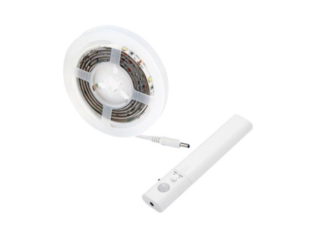 SKU 2574 VT-8082 V-TAC Strip LED SMD2835 2,4W 1m 30 LED/m 6V a Batteria con Sensore di movimento 4000K IP65
