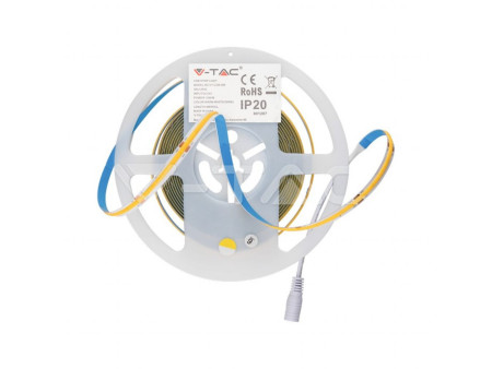 SKU 2674 V-TAC Kit Strip LED 280 COB 4000K 10W IP20 DC24V 800LM/M (2653+3264)