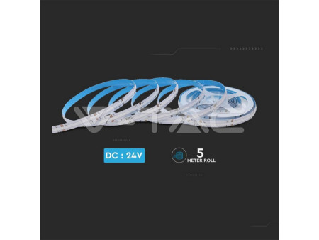 SKU 2972 VT-COB-422 V-TAC Kit Strip LED COB-422 13W RGB 5m con Telecomando e Alimentatore 10mm IP20