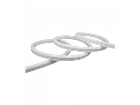 SKU 2613 VT-554 V-TAC Strip LED Neon Flex 6,5W/m 126 LED/m Bobina 10m 24V L10mm x A15mm 4000K IP68