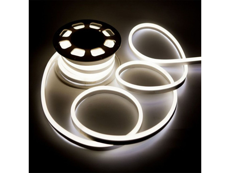 SKU 328 VT-55 V-TAC PRO Strip LED Neon Flex Chip Samsung 10W/m 120 LED/m Bobina 5m 12V 5000K IP65