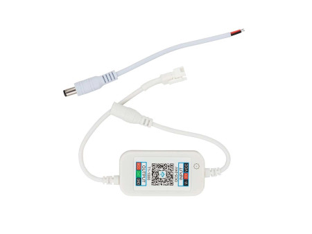 SKU 6876 VT-561 V-TAC Kit Strip LED Neon Flex Magic 24W/m 192 LED/m Bobina 5m 24V RGB con Telecomando