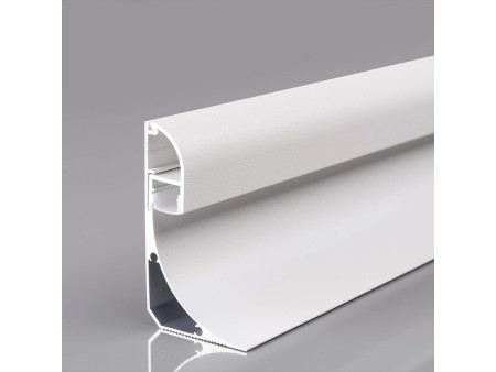 SKU 23180 VT-8208 V-TAC Profilo Angolare Strip LED fino10.5mm, Luce Indiretta, Alluminio Silver Copertura Opaca 2000x60x36.5mm