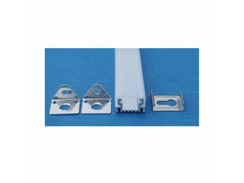 SKU 9981 VT-7101 V-TAC Profilo in Alluminio per Strip LED Copertura Trasparente Larghezza Interna:9mm Lunghezza:1mt