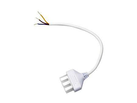 SKU 10179 V-TAC Cavo di Alimentazione per Plafoniere a Sospensione 0.3m Bianco