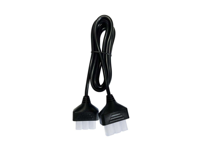 SKU 10181 V-TAC Cavo di Alimentazione per Plafoniere a Sospensione con 2 spine 2m Nero